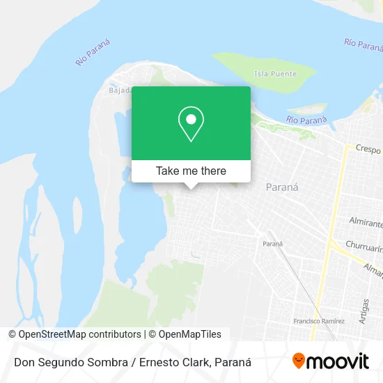 Mapa de Don Segundo Sombra / Ernesto Clark