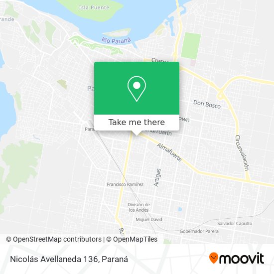 Nicolás Avellaneda 136 map