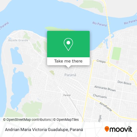 Andrian Maria Victoria Guadalupe map