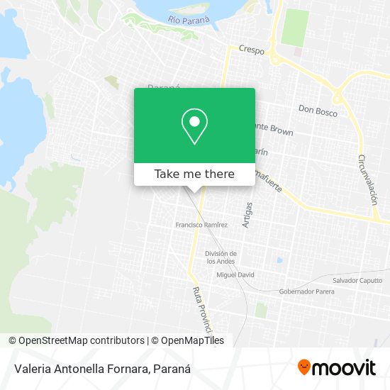 Valeria Antonella Fornara map