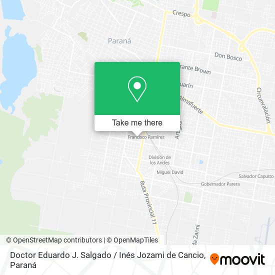 Doctor Eduardo J. Salgado / Inés Jozami de Cancio map