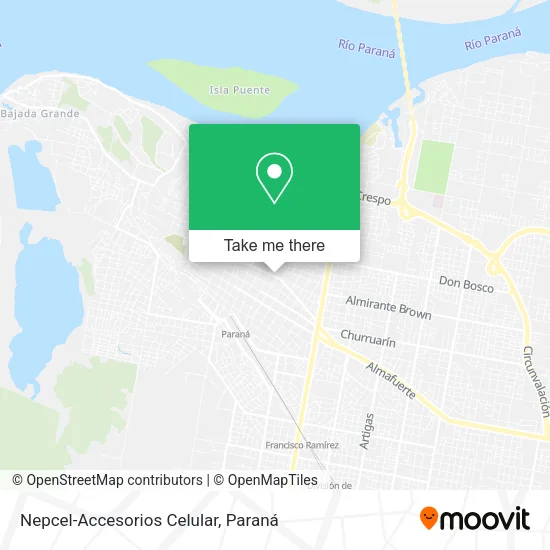Nepcel-Accesorios Celular map