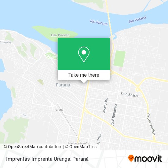 Mapa de Imprentas-Imprenta Uranga