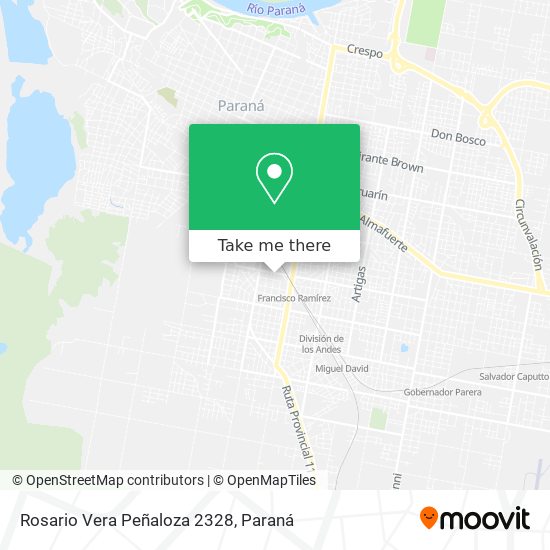 Mapa de Rosario Vera Peñaloza 2328