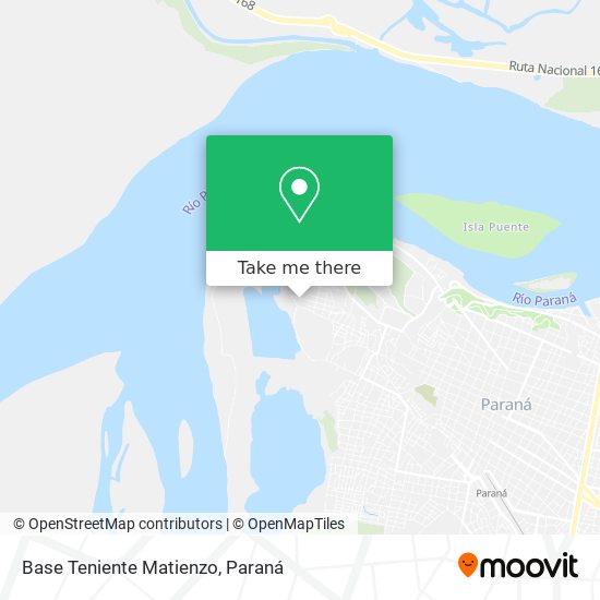 Mapa de Base Teniente Matienzo