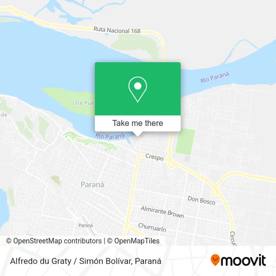 Mapa de Alfredo du Graty / Simón Bolívar