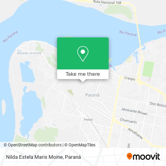 Mapa de Nilda Estela Maris Moine