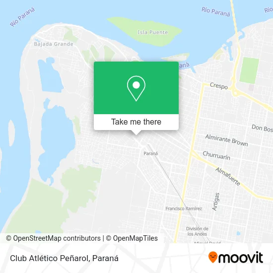 Mapa de Club Atlético Peñarol