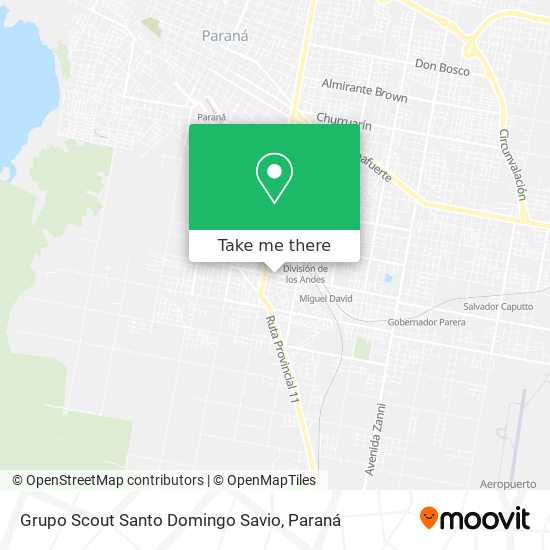 Grupo Scout Santo Domingo Savio map