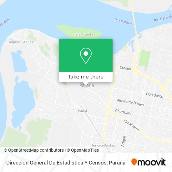 Mapa de Direccion General De Estadistica Y Censos