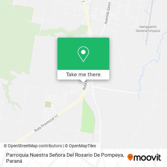 Parroquia Nuestra Señora Del Rosario De Pompeya map