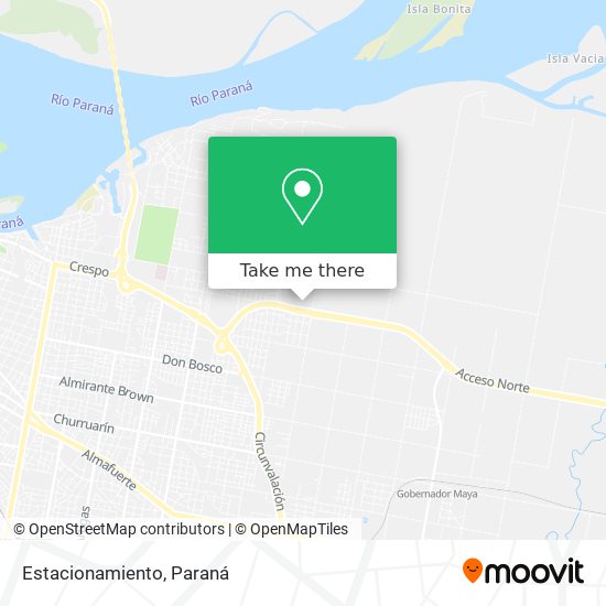 Mapa de Estacionamiento