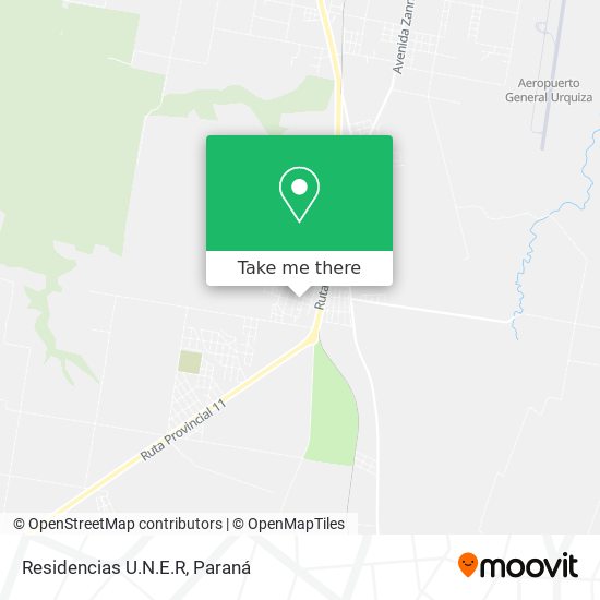 Mapa de Residencias U.N.E.R