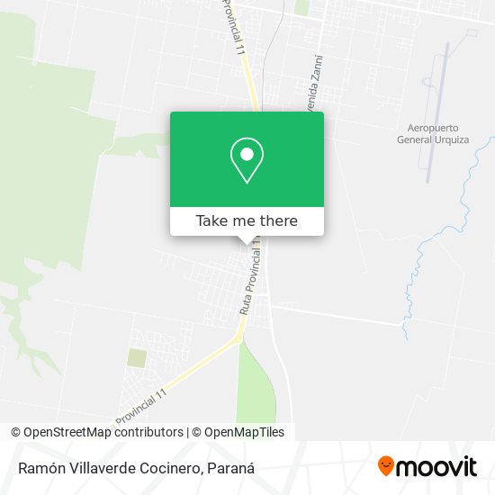 Mapa de Ramón Villaverde Cocinero