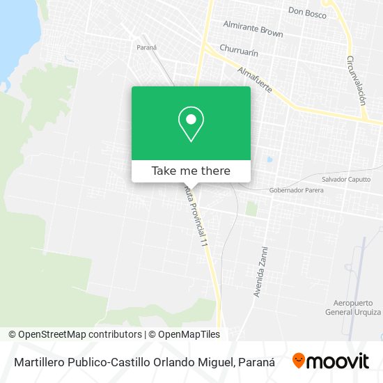 Martillero Publico-Castillo Orlando Miguel map