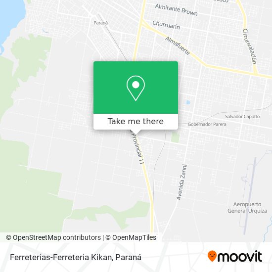 Ferreterias-Ferreteria Kikan map