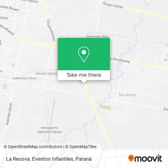 La Recova. Eventos Infantiles map