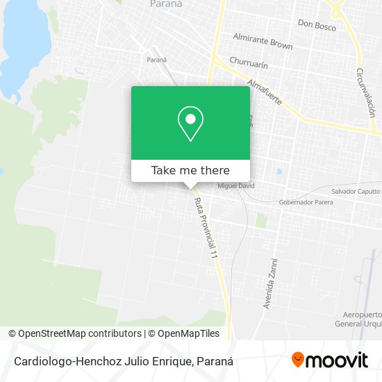 Cardiologo-Henchoz Julio Enrique map