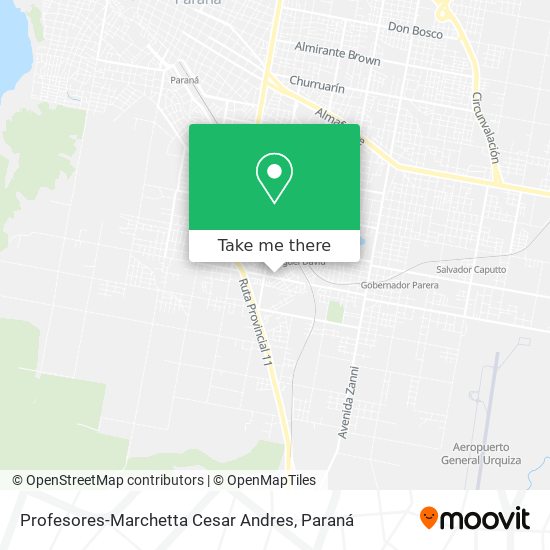 Profesores-Marchetta Cesar Andres map