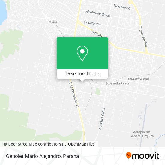 Genolet Mario Alejandro map