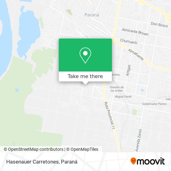 Hasenauer Carretones map