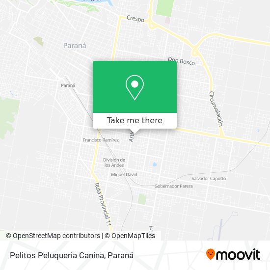 Pelitos Peluqueria Canina map