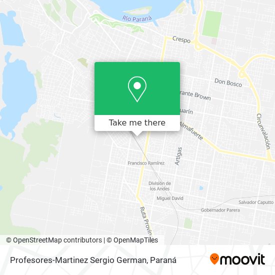 Mapa de Profesores-Martinez Sergio German