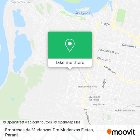 Empresas de Mudanzas-Dm Mudanzas Fletes map