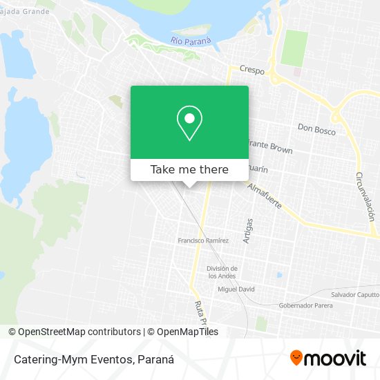Catering-Mym Eventos map