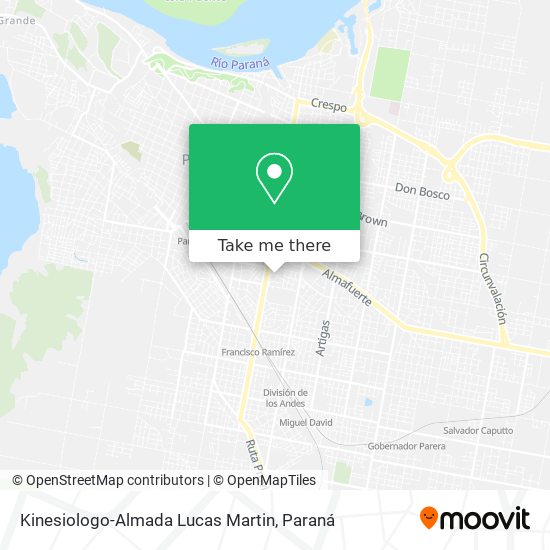 Kinesiologo-Almada Lucas Martin map
