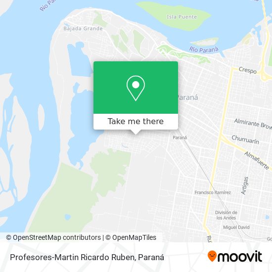 Mapa de Profesores-Martin Ricardo Ruben