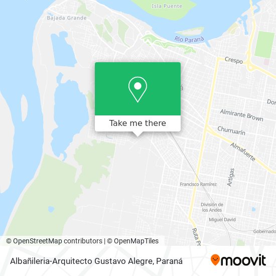 Albañileria-Arquitecto Gustavo Alegre map