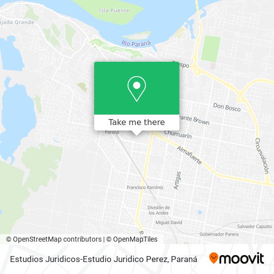 Estudios Juridicos-Estudio Juridico Perez map