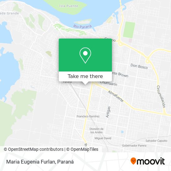 Mapa de Maria Eugenia Furlan