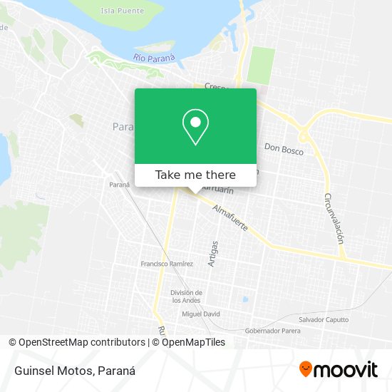 Guinsel Motos map