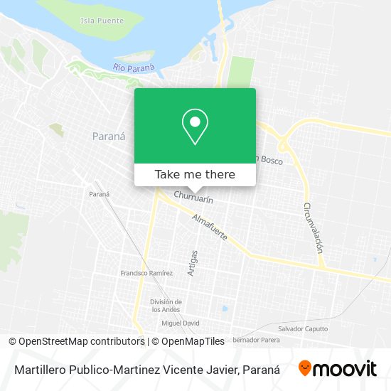 Martillero Publico-Martinez Vicente Javier map