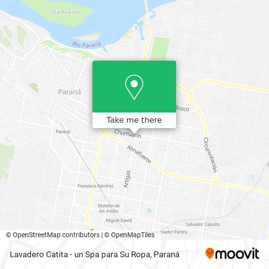 Lavadero Catita - un Spa para Su Ropa map