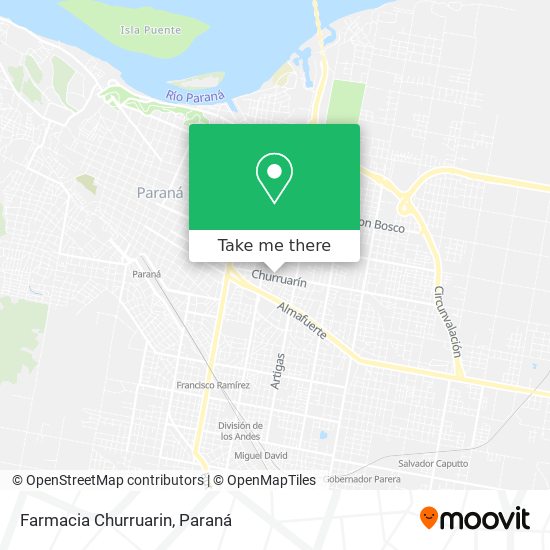 Farmacia Churruarin map