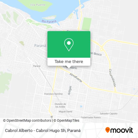 Mapa de Cabrol Alberto - Cabrol Hugo Sh