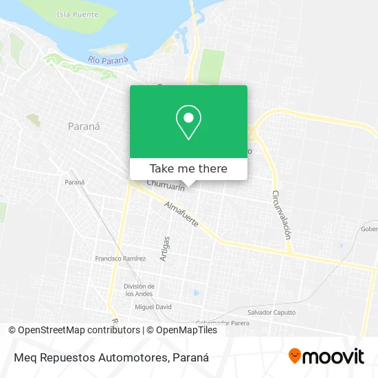 Meq Repuestos Automotores map