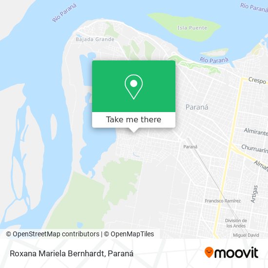 Roxana Mariela Bernhardt map