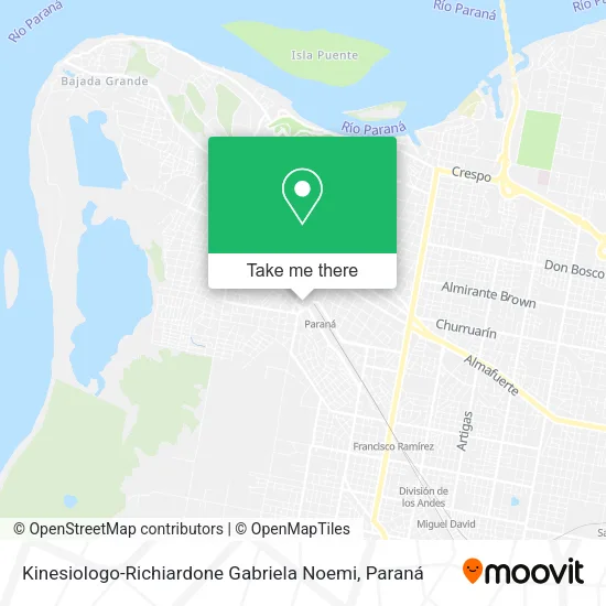 Mapa de Kinesiologo-Richiardone Gabriela Noemi