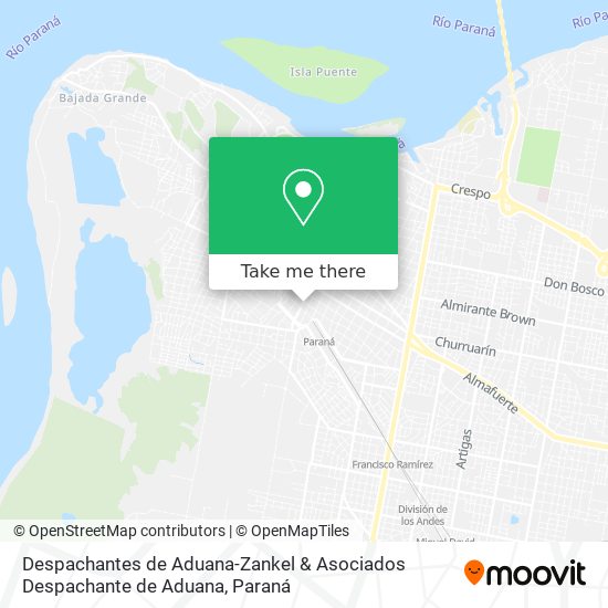 Despachantes de Aduana-Zankel & Asociados Despachante de Aduana map
