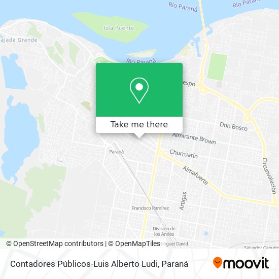 Mapa de Contadores Públicos-Luis Alberto Ludi