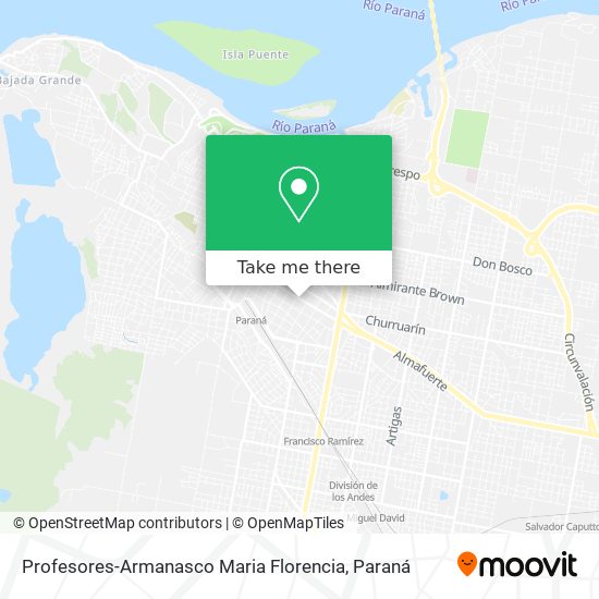 Mapa de Profesores-Armanasco Maria Florencia