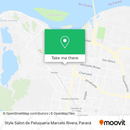 Style Salon de Peluqueria Marcelo Rivera map