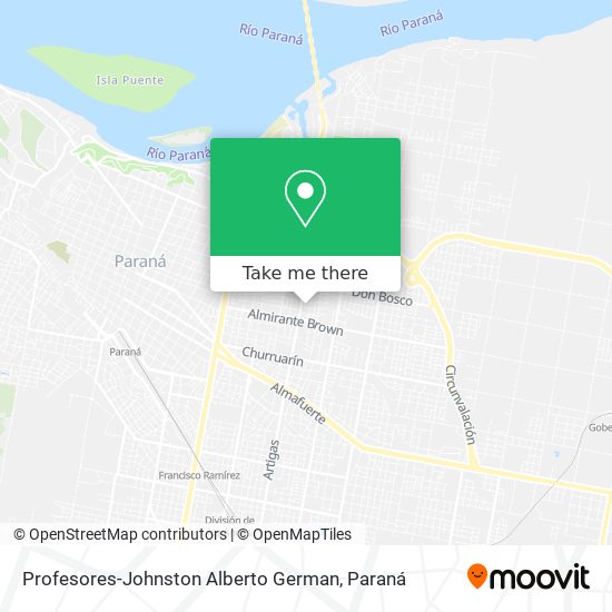 Mapa de Profesores-Johnston Alberto German