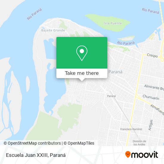 Escuela Juan XXIII map