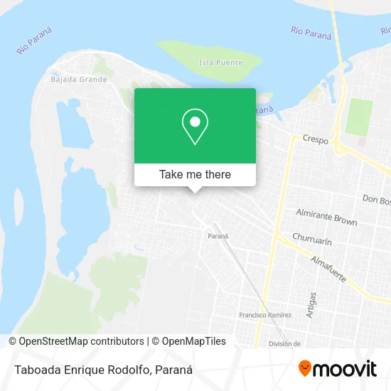 Mapa de Taboada Enrique Rodolfo