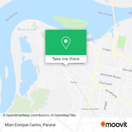 Mapa de Mian Enrique Carlos